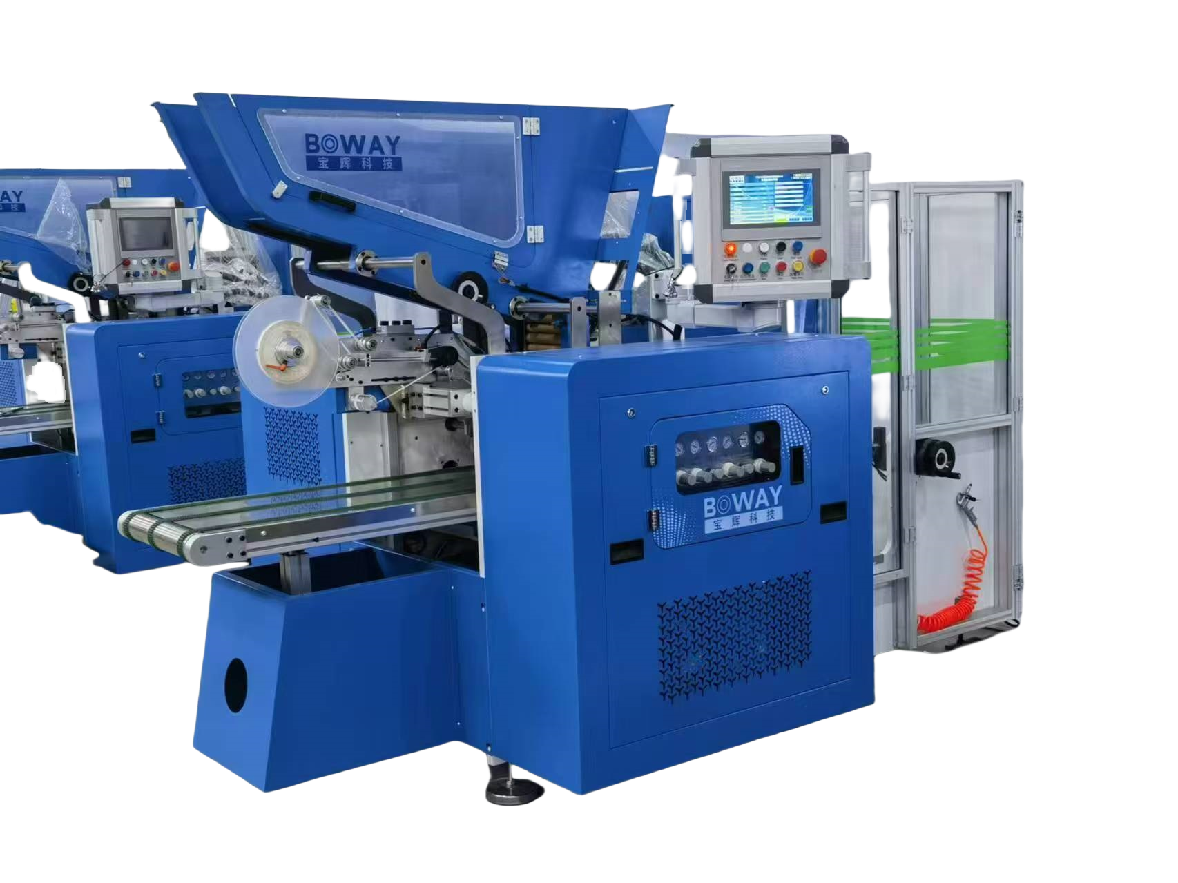 Aluminum foil roll processing and rewinding equipment