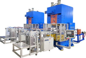 Fully Automatic Airline Multicavity Aluminum Foil Container Making Machine