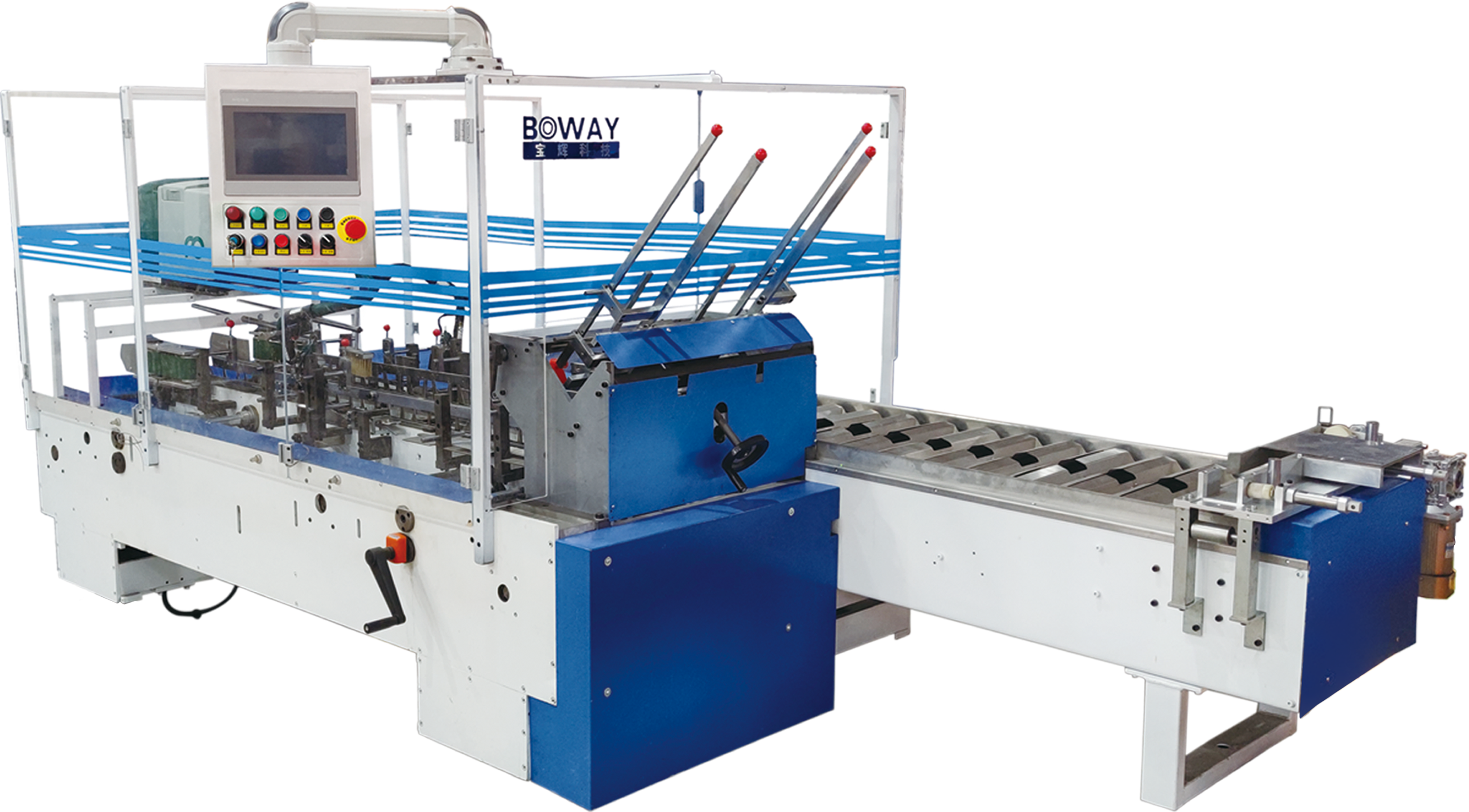 High speed case packing machine running multiple SKUs