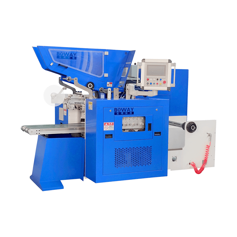 Aluminum foil rewinding machine